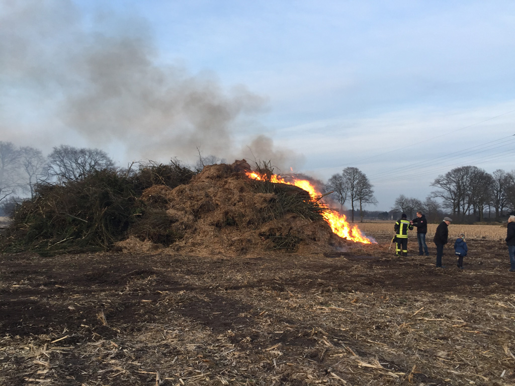 Osterfeuer 2016 Bild 1